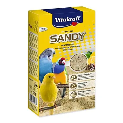 Písek VITAKRAFT Sandy pro malé papoušky 2 kg