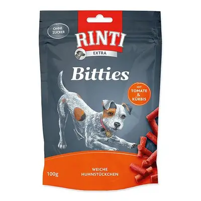 Pochoutka RINTI Extra Bitties kuře + rajče + dýně 100 g