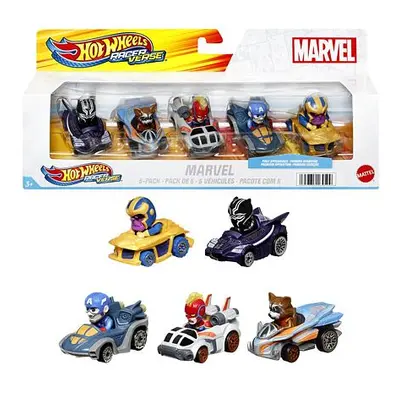 Mattel Hot Wheels Racerverse Marvel auto 5ks