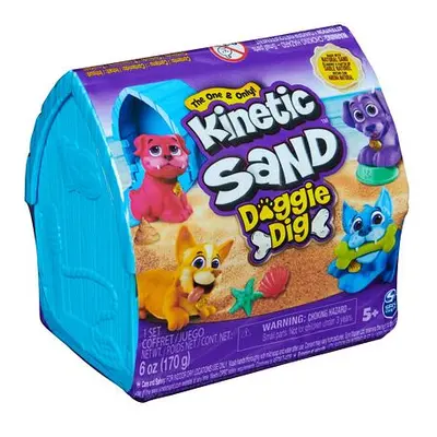 Spin Master Kinetic Sand Pejsek v boudě