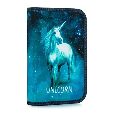 Oxybag Penál 1 p. s chlopní, naplněný - Unicorn 1