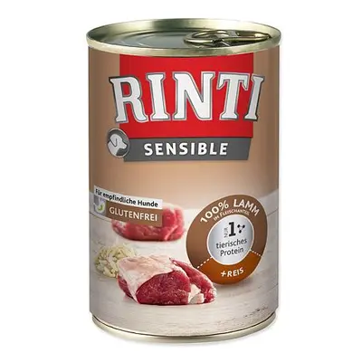 Konzerva RINTI Sensible jehně + rýže 400 g