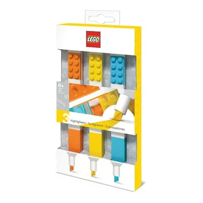 LEGO Zvýrazňovače, mix barev - 3 ks