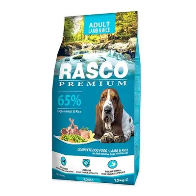 Granule RASCO Premium Adult jehně s rýží 15 kg