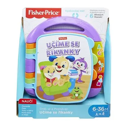 Fisher Price UČÍME SE ŘÍKANKY CZ