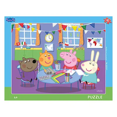 Dino Puzzle Peppa Pig: Ve školce 40 dílků deskové