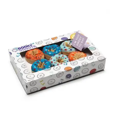 Dooky Gift DONUTS ponožky Blueberry Orange 3 páry