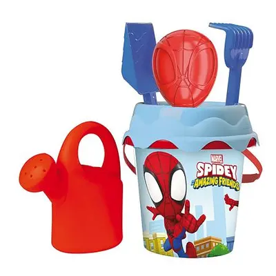 Smoby Kyblíček Spidey s konvičkou a příslušenstvím, střední