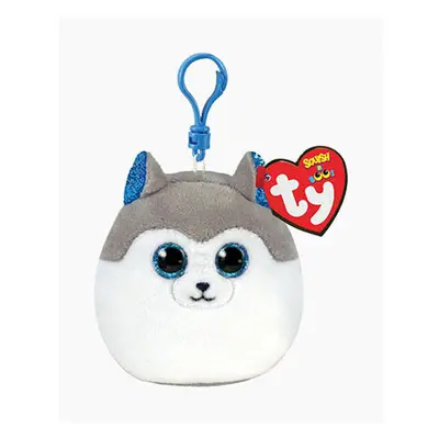 TY Squishy Beanies SLUSH, Clip 8,5 cm - husky