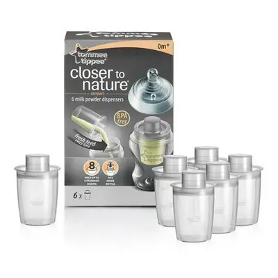 Tommee Tippee Dávkovač na sušené mléko C2N, 6ks