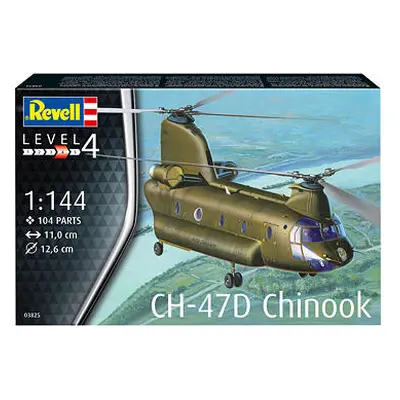 Plastic ModelKit vrtulník 03825 - CH-47D Chinook (1:144)