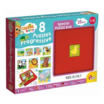 Lisciani Carotina Baby 9 puzzle - Zvířátka