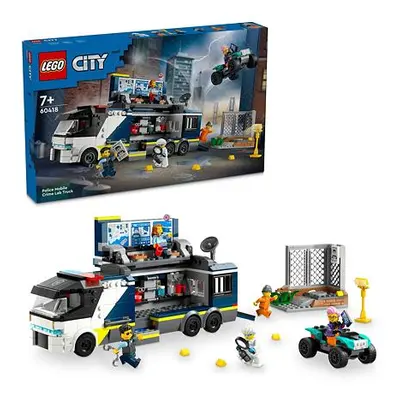 LEGO® City 60418 Mobilní kriminalistická laboratoř policistů