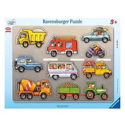 Ravensburger Vozidla Puzzle 10 dílků