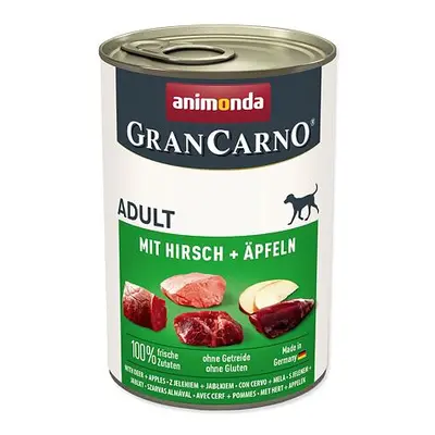 Konzerva Animonda Gran Carno Adult s jelenem a jablky 400g KS