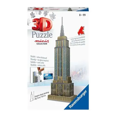 Ravensburger Mini budova - Empire State Building 3D Puzzle 54 dílků