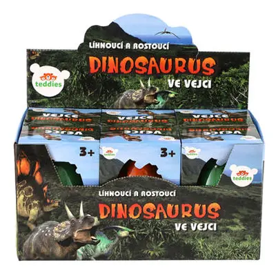 TEDDIES Vejce líhnoucí a rostoucí dinosaurus