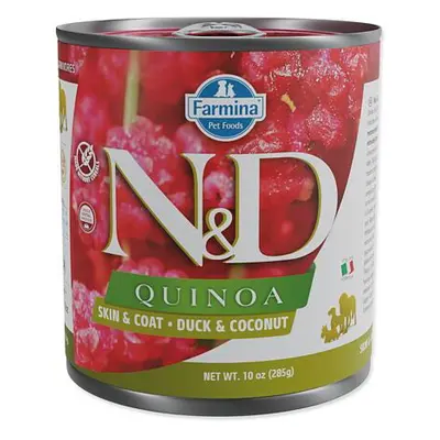 KONZERVA N&D DOG QUINOA DUCK & COCONUT 285g