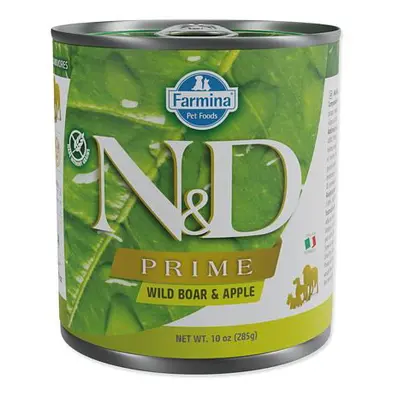 KONZERVA N&D DOG PRIME BOAR & APPLE 285g