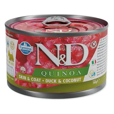 KONZERVA N&D DOG QUINOA DUCK & COCONUT 140g