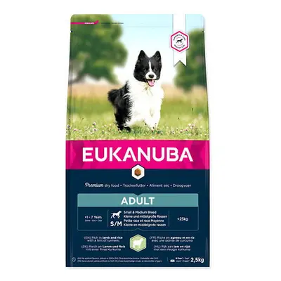 EUKANUBA Adult Small & Medium Breed Lamb 2,5 kg