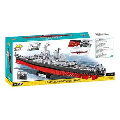 Cobi 4837 Bitevní loď Missouri BB-63