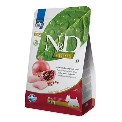 KRMIVO N&D PRIME DOG CHICKEN AND POMEGRANATE ADULT MINI 2.5KG