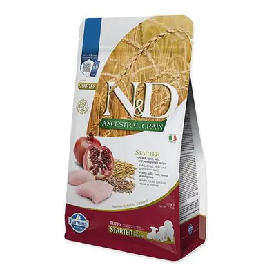 KRMIVO N&D ANCESTRAL DOG CHICKEN, SPELT, OATS & POMEGRANATE STARTER PUPPY ALL BREEDS 800 GR