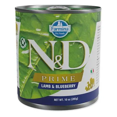 KONZERVA N&D DOG PRIME LAMB & BLUEBERRY 285g