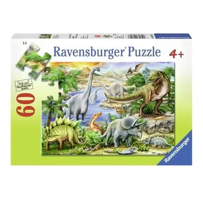 Ravensburger Prehistorický život Puzzle 60 dílků