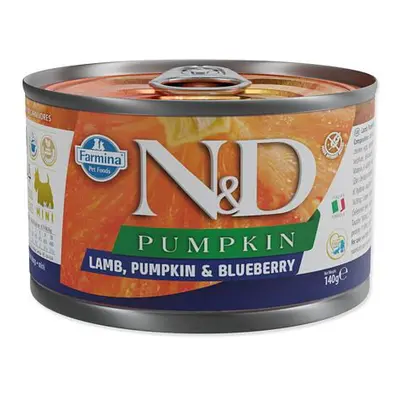 KONZERVA N&D DOG LAMB & PUMPKIN & BLUEBERRY 140g