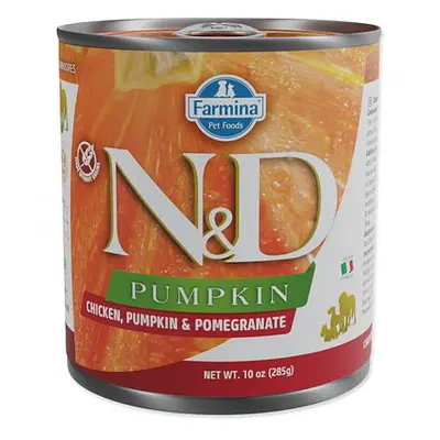 KONZERVA N&D DOG CHICKEN & PUMPKIN & POMEGRANATE 285g