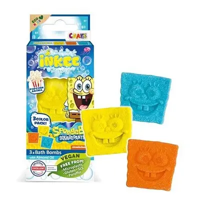 INKEE Mini pack šumivá bomba - Sponge Bob