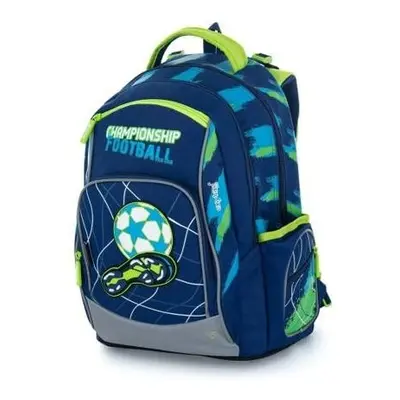 OXYBAG Školní batoh - OXY Style Mini football blue