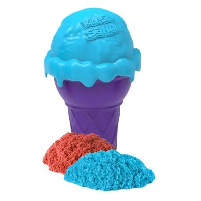 Spin Master Kinetic Sand Voňavé zmrzlinové kornouty modré