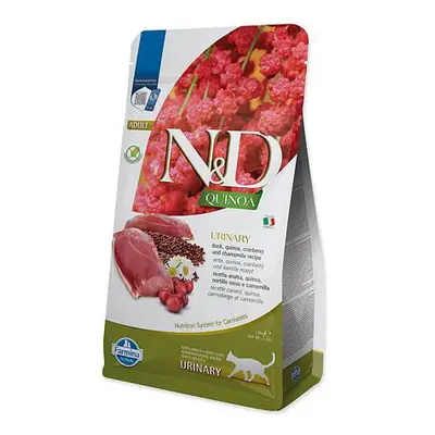 KRMIVO N&D CAT QUINOA URINARY DUCK 1,5 KG