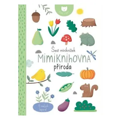 6 miniknížek - Mimiknihovna příroda