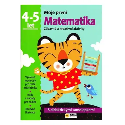 Matematika - 4-5 roky - samolepky (Moje první matematika)