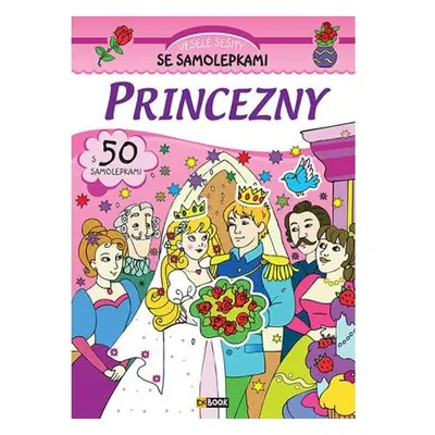 Princezny - Veselé sešity se samolepkami