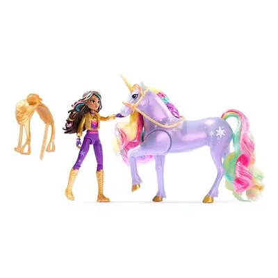 Spin Master Unicorn Academy Světelný jednorožec a figurka 11 cm Sophia & Wildstar