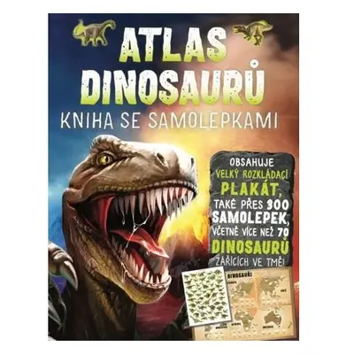 Atlas dinosaurů - Kniha se samolepkami