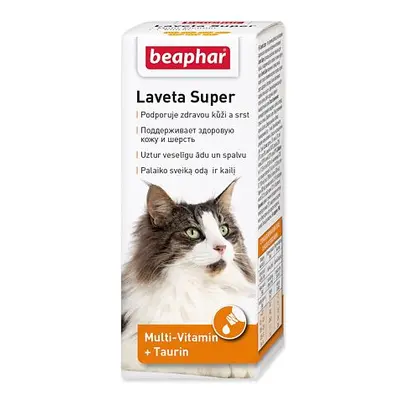 Kapky BEAPHAR Laveta Super vyživující srst 50 ml