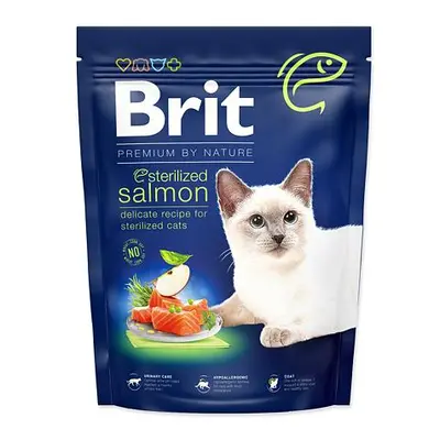 BRIT Premium by Nature Cat Sterilized Salmon 300 g