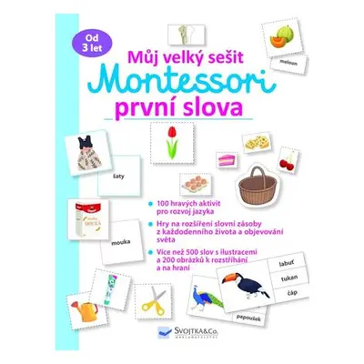 Můj velký sešit Montessori - První slova