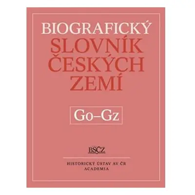 Biografický slovník českých zemí Go-Gz