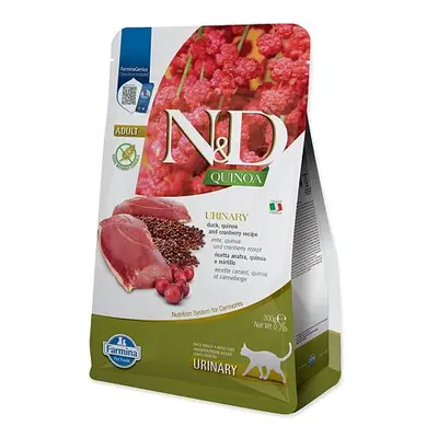 KRMIVO N&D CAT QUINOA URINARY DUCK GR. 300