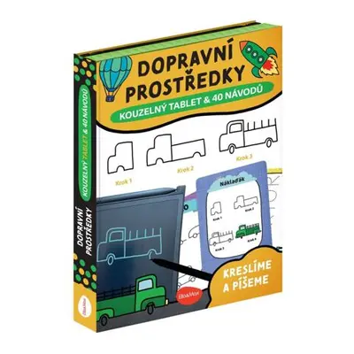 Dopravní prostředky - Kouzelný tablet & 40 návodů