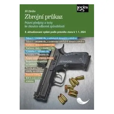 Zbrojní průkaz - 8. aktualizované vydání k 1. 1. 2024