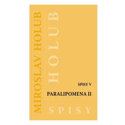 Paralipomena II. - Spisy V