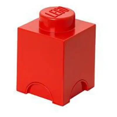 LEGO úložný box 1 - červená